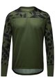 GORE Kolesarska  majica z dolgimi rokavi - TRAILKPR - črna/siva