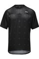 GORE Kolesarski dres s kratkimi rokavi - TRAILKPR DAILY - črna