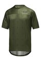 GORE Kolesarski dres s kratkimi rokavi - TRAILKPR DAILY - zelena