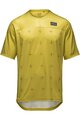 GORE Kolesarski dres s kratkimi rokavi - TRAILKPR DAILY - rumena