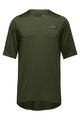GORE Kolesarski dres s kratkimi rokavi - TRAILKPR - zelena