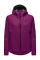 GORE Kolesarska  vetru odporna jakna - LUPRA WMN - vijolična