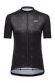 GORE Kolesarski dres s kratkimi rokavi - DAILY WMN - črna/bela