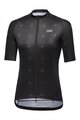 GORE Kolesarski dres s kratkimi rokavi - DAILY WMN - črna/bela