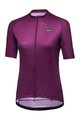 GORE Kolesarski dres s kratkimi rokavi - DAILY WMN - vijolična/črna