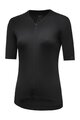 GORE Kolesarski dres s kratkimi rokavi - DISTANCE - črna