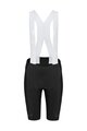 GORE Kolesarske kratke hlače z naramnicami - DISTANCE - črna