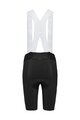 GORE Kolesarske kratke hlače z naramnicami - DISTANCE - črna