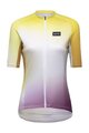 GORE Kolesarski dres s kratkimi rokavi - CLOUD WMN - rumena/večbarvno