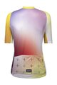 GORE Kolesarski dres s kratkimi rokavi - CLOUD WMN - rumena/večbarvno