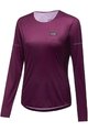 GORE Kolesarska  majica z dolgimi rokavi - CONTEST WMN - vijolična