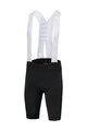 GORE Kolesarske kratke hlače z naramnicami - ULTIMATE - črna
