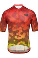 GORE Kolesarski dres s kratkimi rokavi - RAIN CAMO - oranžna/rumena
