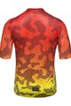 GORE Kolesarski dres s kratkimi rokavi - RAIN CAMO - oranžna/rumena