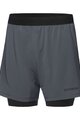 GORE Kolesarske kratke hlače brez naramnic - CONCURVE 5” 2IN1 - siva