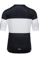 GORE Kolesarski dres s kratkimi rokavi - SPIRIT STRIPES - črna/bela