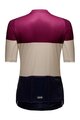 GORE Kolesarski dres s kratkimi rokavi - SPIRIT STRIPES - vijolična/črna/bež