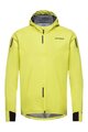 GORE Kolesarska  vetru odporna jakna - CONCURVE GORE-TEX - rumena