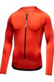 GORE Kolesarski dres z dolgimi rokavi zimski - SPINSHIFT - rdeča