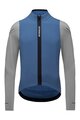 GORE Kolesarski dres z dolgimi rokavi zimski - SPINSHIFT THERMO - modra/siva