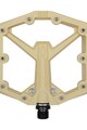 CRANKBROTHERS pedale - STAMP 1 LARGE - bež
