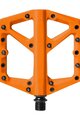 CRANKBROTHERS pedale - STAMP 1 LARGE - oranžna