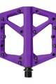 CRANKBROTHERS pedale - STAMP 1 LARGE - vijolična