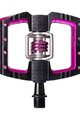 CRANKBROTHERS pedale - MALLET DH - črna/rožnata