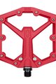 CRANKBROTHERS pedale - STAMP 1 LARGE - rdeča