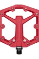 CRANKBROTHERS pedale - STAMP 1 SMALL - rdeča