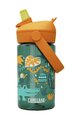 CAMELBAK Kolesarska steklenica za vodo - THRIVE FLIP STRAW KIDS 0,4l - zelena/oranžna