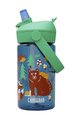 CAMELBAK Kolesarska steklenica za vodo - THRIVE FLIP STRAW KIDS 0,4l - zelena/modra