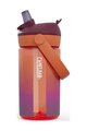 CAMELBAK Kolesarska steklenica za vodo - THRIVE FLIP STRAW KIDS 0,4 l - oranžna/večbarvno
