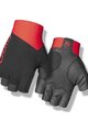 GIRO Kolesarske rokavice s kratkimi prsti - ZERO CS - rdeča