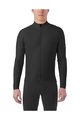 GIRO Kolesarski dres z dolgimi rokavi zimski - CHRONO THERMAL - črna