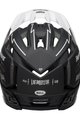 BELL Kolesarska čelada - SUPER AIR R SPHERICAL - črna/bela