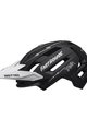 BELL Kolesarska čelada - SUPER AIR R SPHERICAL - črna/bela