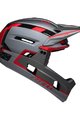 BELL Kolesarska čelada - SUPER AIR R SPHERICAL - siva/rdeča