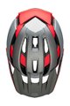 BELL Kolesarska čelada - SUPER AIR R SPHERICAL - siva/rdeča