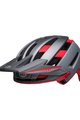 BELL Kolesarska čelada - SUPER AIR R SPHERICAL - siva/rdeča