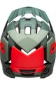 BELL Kolesarska čelada - SUPER AIR R SPHERICAL - zelena/rdeča