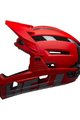 BELL Kolesarska čelada - SUPER AIR R SPHERICAL - rdeča