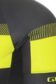GIRO Kolesarski dres s kratkimi rokavi - CHRONO SPORT - črna/rumena