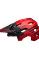 BELL Kolesarska čelada - SUPER DH SPHERICAL - rdeča/črna