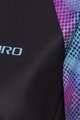 GIRO Kolesarski dres s kratkimi rokavi - ROUST W - črna/svetlo modra