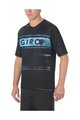 GIRO Kolesarski dres s kratkimi rokavi - ROUST - črna/svetlo modra