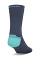 GIRO Kolesarske klasične nogavice - HRC TEAM - modra/svetlo modra