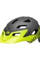 BELL Kolesarska čelada - SIDETRACK - siva/rumena
