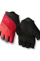 GIRO Kolesarske rokavice s kratkimi prsti - BRAVO - rdeča
