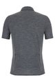 SANTINI srajca - GRAVEL SUMMER WOOL - siva